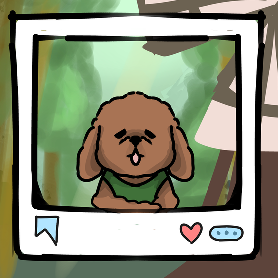 旅する犬 #1166