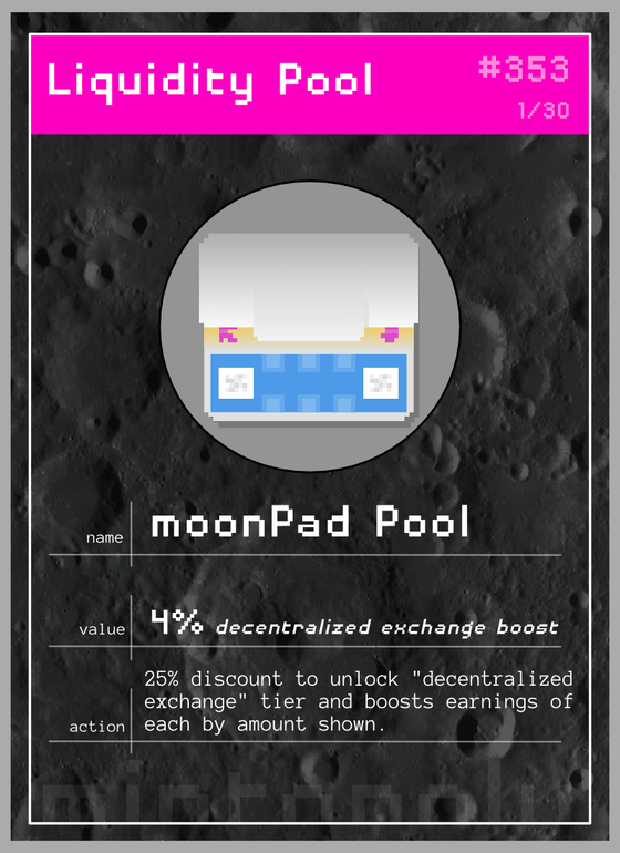 moonPad Pool