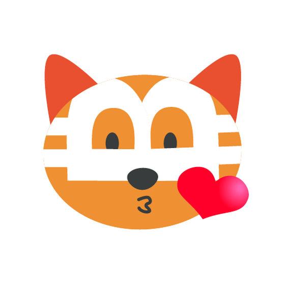 EmotiCOINS #bitcoin? ?Cat love kiss