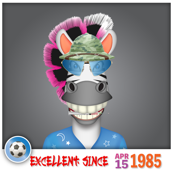 Zebra Birthday #2669