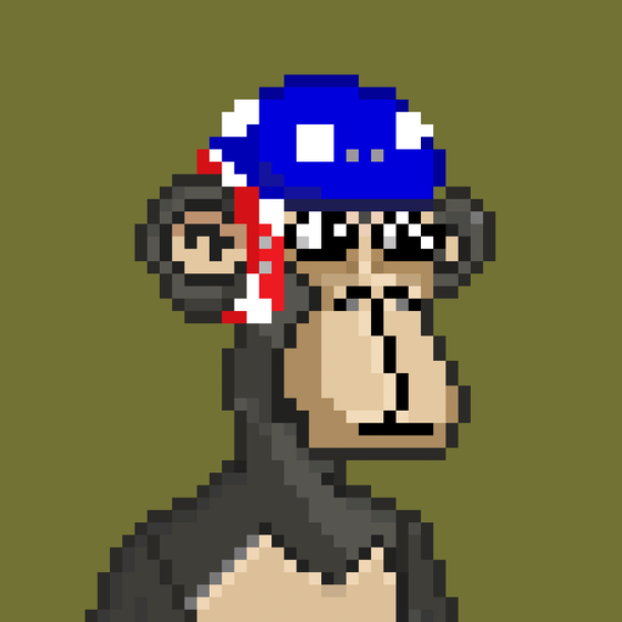 The Pixelated Apes  #7995
