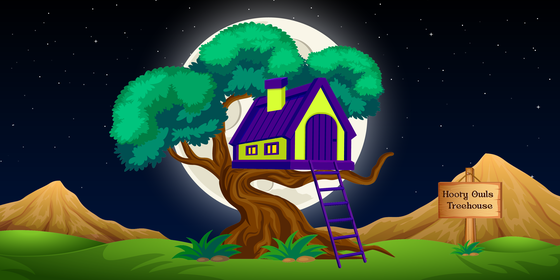 Hooty Owls Treehouse #1700