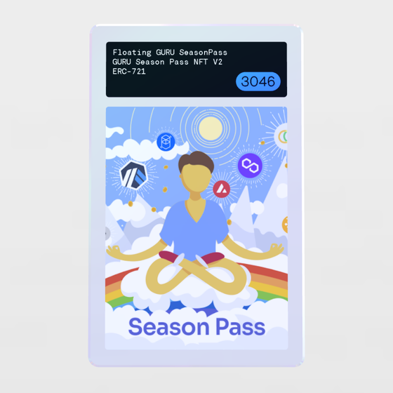 Minter Token - GURU Season Pass NFT V2 #3046