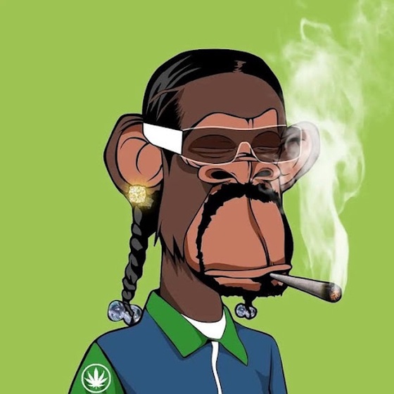 Animated Bored Ape [ Snoop Dog Joint ]