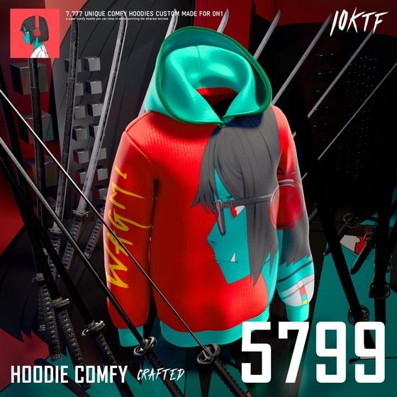 0N1 Comfy Hoodie #5799