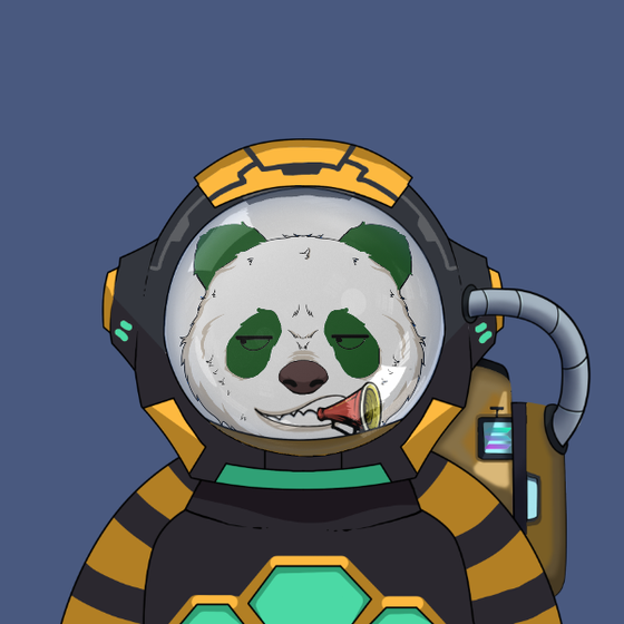 Panda Astronaut Club #288