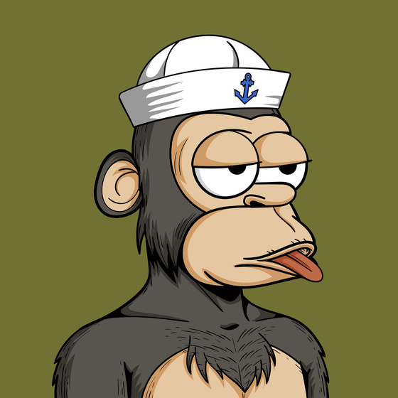 Simp Ape Yacht Club #7853