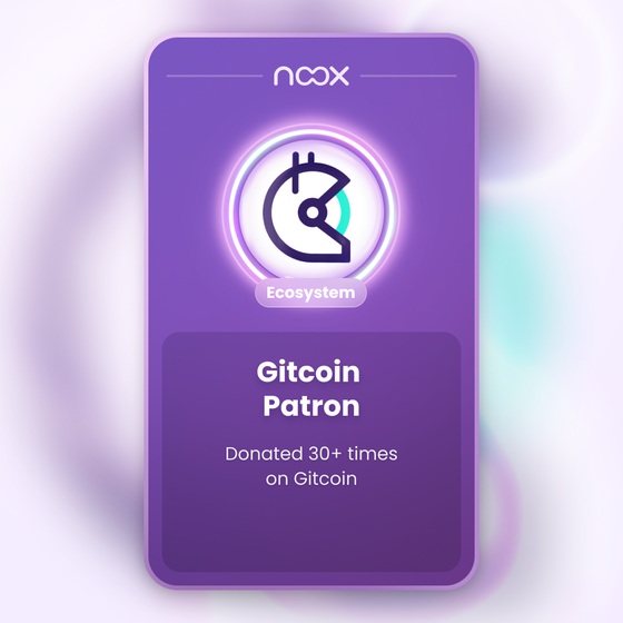 Gitcoin Patron
