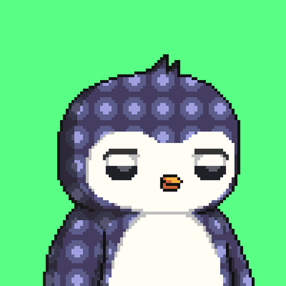 Pudgy Peaceful Penguin #5927