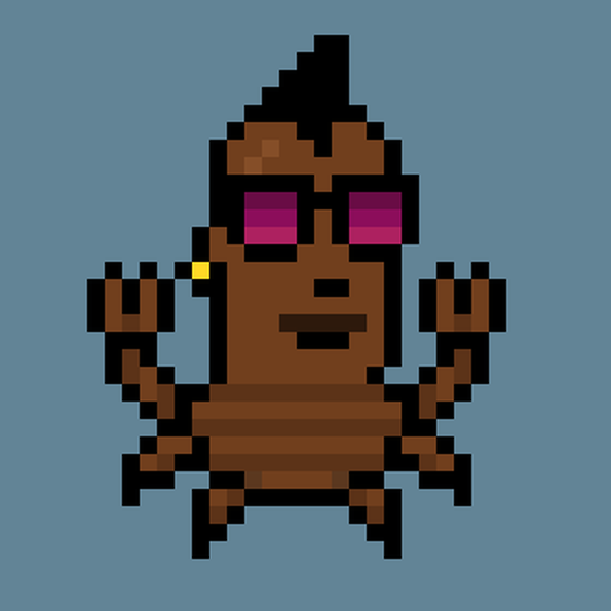 Larva Crabs #2384