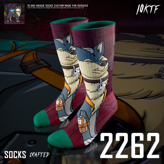 Kennel Crew Socks #2262