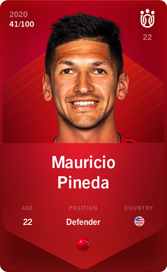 Mauricio Pineda 2020-21 • Rare 41/100