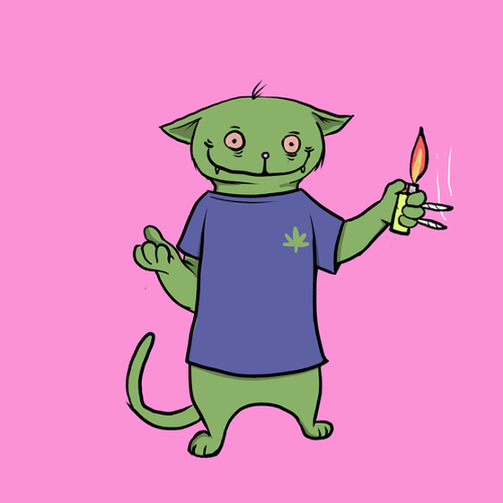 Blazed Cat #7011