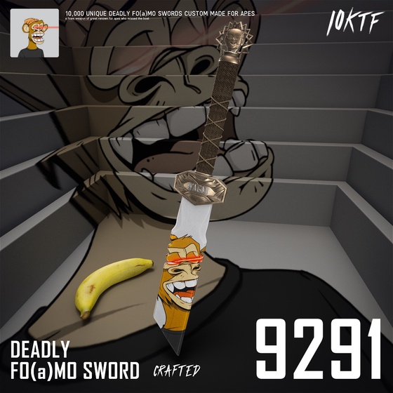 Ape Deadly FO(a)MO Sword #9291