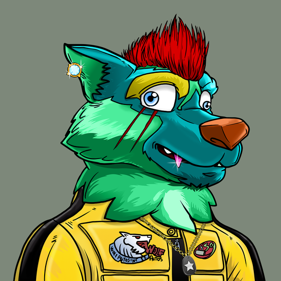Stoned Wolf #1618