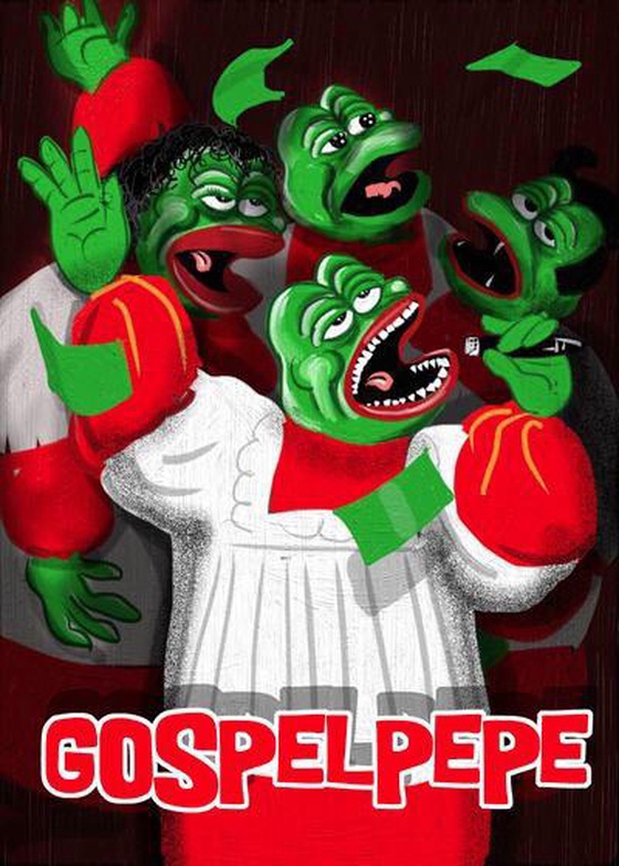 ⚠️ Empty Vault Please Research before purchasing⚠️ GOSPELPEPE Series 8, Card 10, [1/100] - Contents Loading