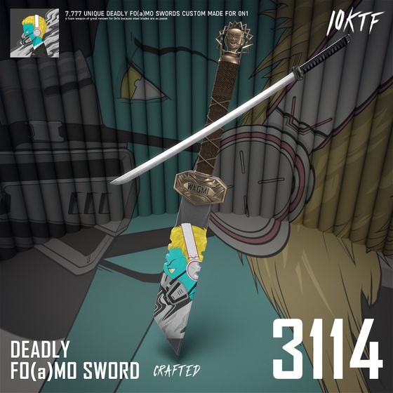 0N1 Deadly FO(a)MO Sword #3114