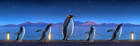 Five Penguins #2842