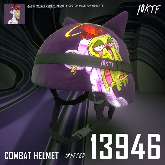 Mutant Combat Helmet #13946