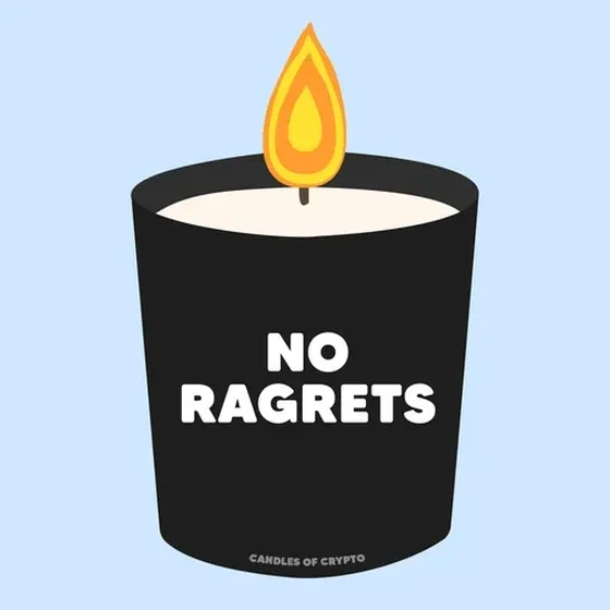 Candle #266 - No Ragrets