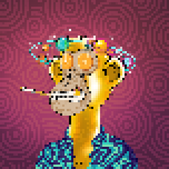 Trippin' Pixel Ape #1297