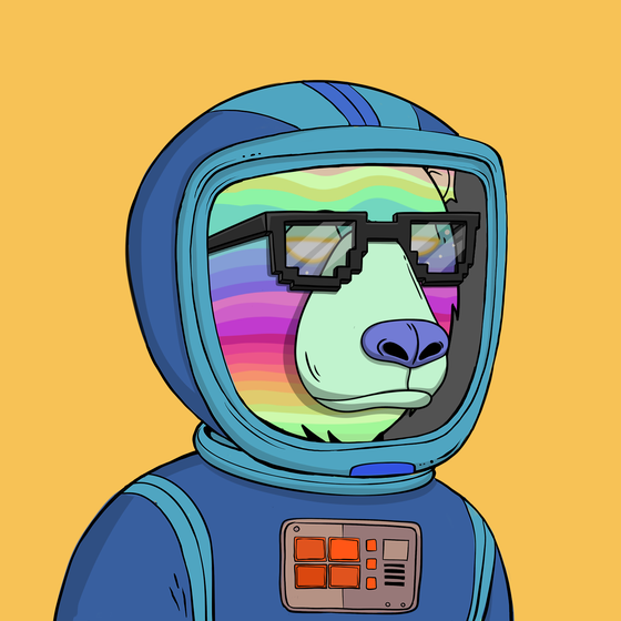 Okay Space Bear #1710