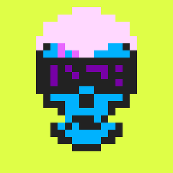 Cyber CryptoSkull #938