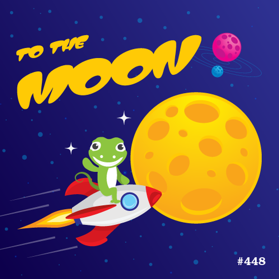 CoinGecko 'To The Moon' Card 2020 (#448)