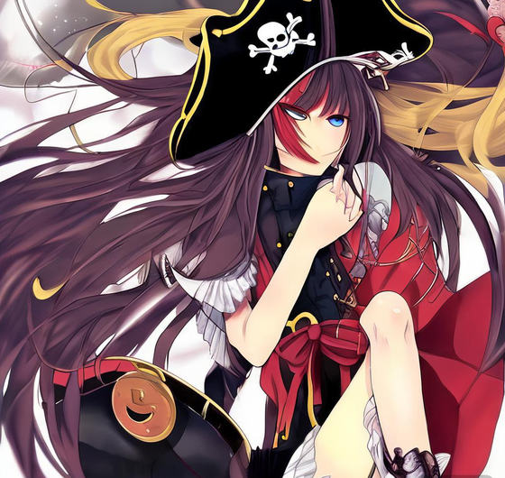 pirate girl # 99