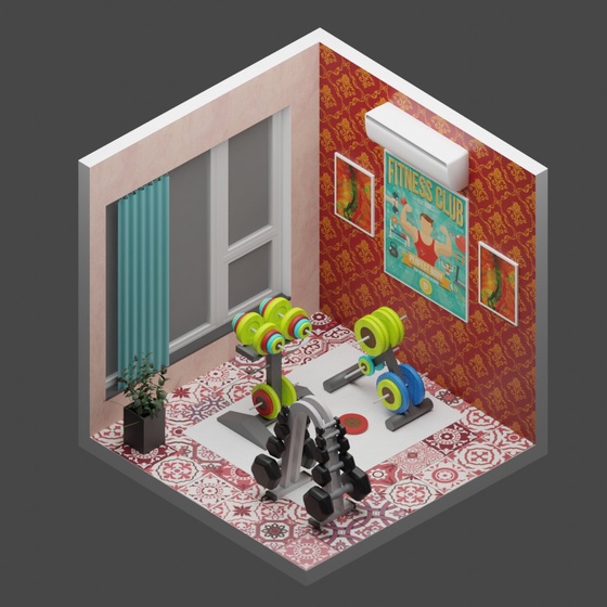 3D Room #3220