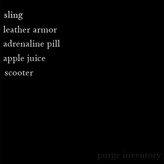 Purge Inventory #4453