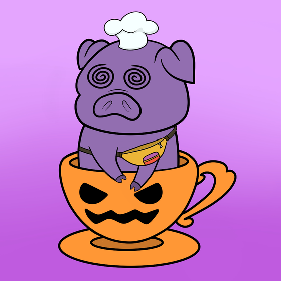 Lucky Teacup Piggy Club #1690