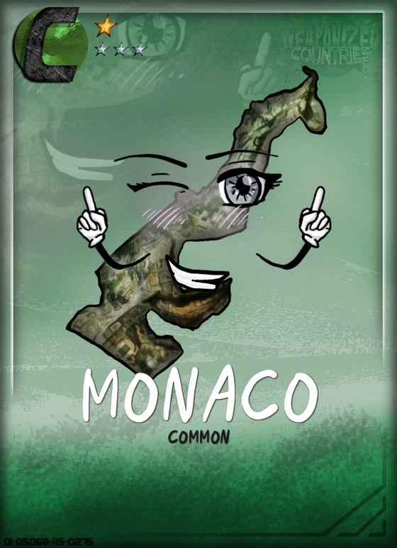 Weaponized Countries #5068 Monaco