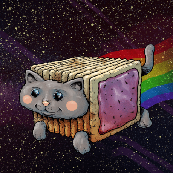 Nyan Cat Cube