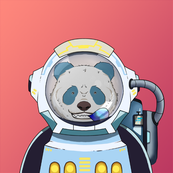 Panda Astronaut Club #570