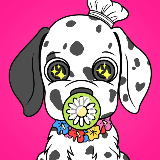 Bubblegum Puppy #9776