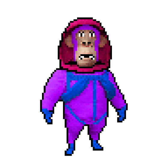 Pixel Radioactive Ape #690