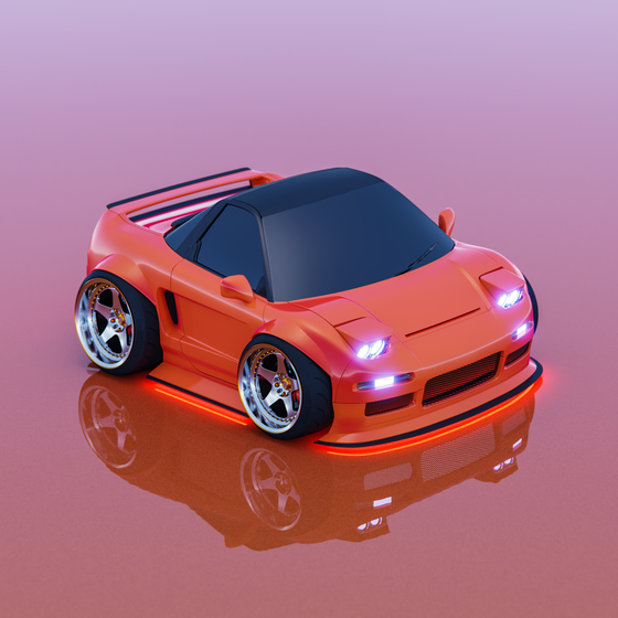 CARtoon NSX - (Orange Edition)