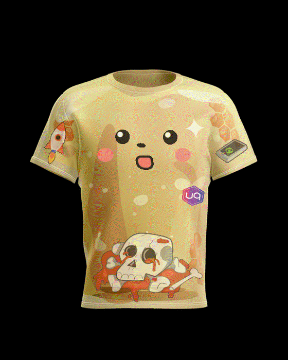 Uniqly NFT-shirt #3760