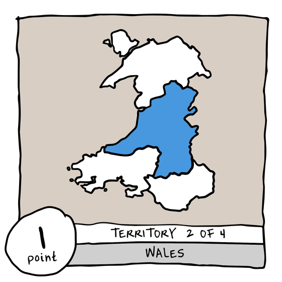 Territory 2/4 - Wales (Mid Wales)