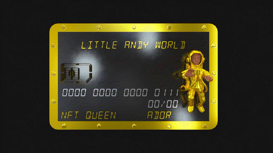 LITTLE ANDY GOLD CARD