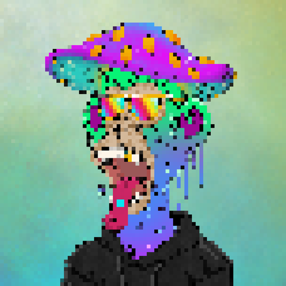 Trippin' Pixel Ape #112