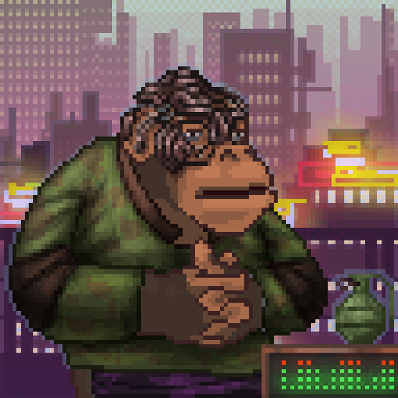 Cyberpunk Ape Executives #648