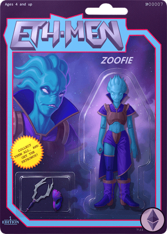 ETH-MEN/Zoofie/№00007/1st edition