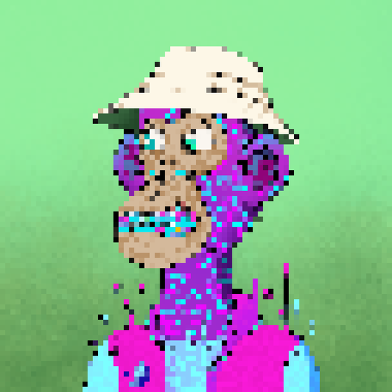 Trippin' Pixel Ape #1222