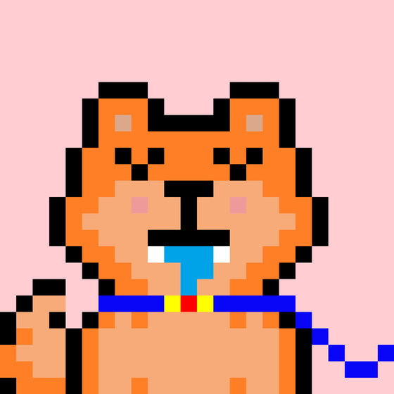 Pixelated Shiba Inu #5247