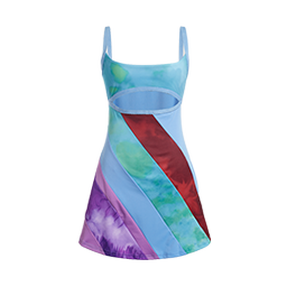 13 Going On 30 Multicolor Cut-out Dress - S