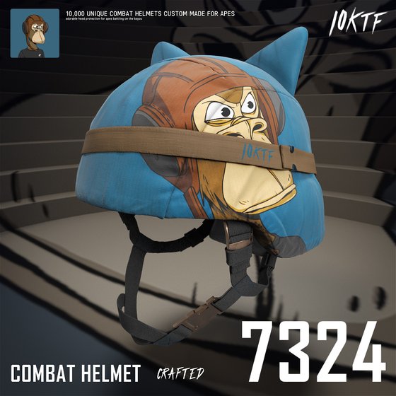 Ape Combat Helmet #7324