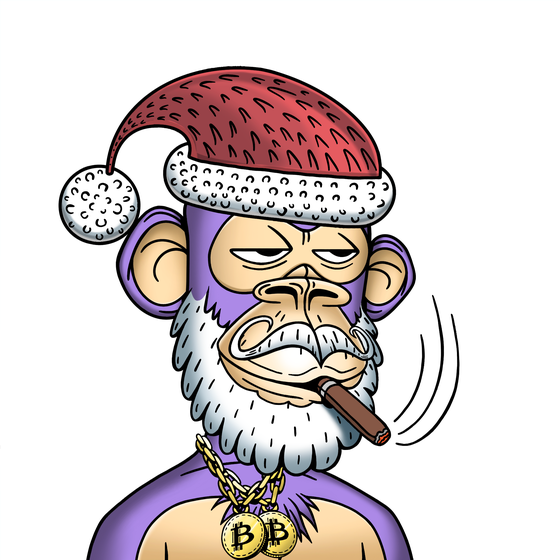 Santa Apes #00162