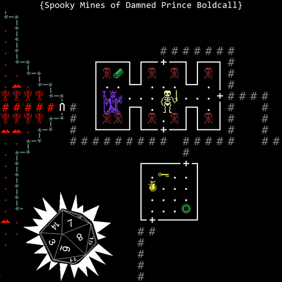 Spooky Mines of Damned Prince Boldcall 